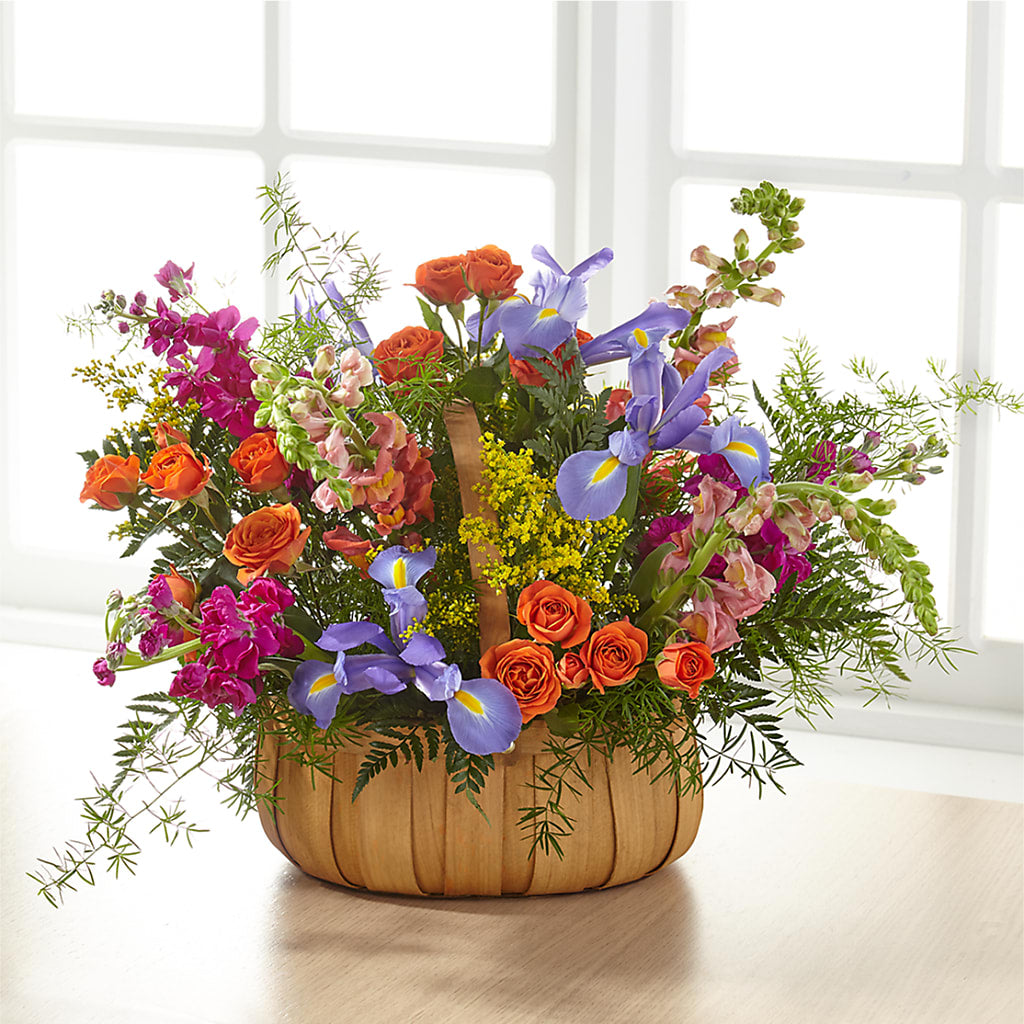 Garden of Life Basket –  Roseland Floral Co Inc, Charlotte NC