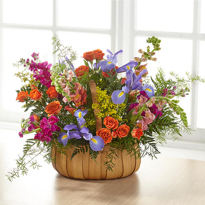 Garden of Life Basket –  Roseland Floral Co Inc, Charlotte NC
