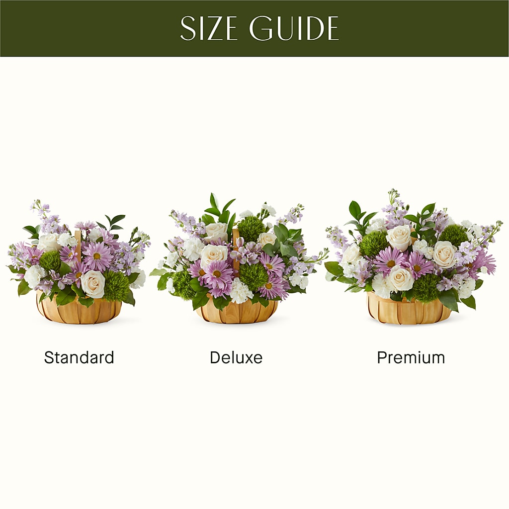 Peace & Love Basket –  Roseland Floral Co Inc, Charlotte NC