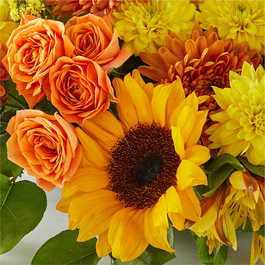 Autumn Harmony Centerpiece –  Roseland Floral Co Inc, Charlotte NC