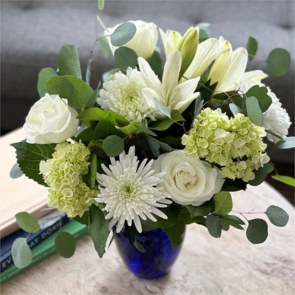 Snowy Dreams Bouquet –  Roseland Floral Co Inc, Charlotte NC