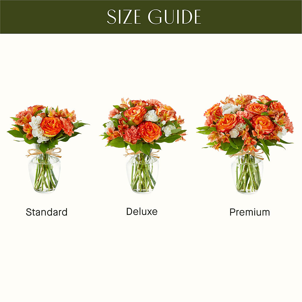 Apricot Glow Bouquet –  Roseland Floral Co Inc, Charlotte NC