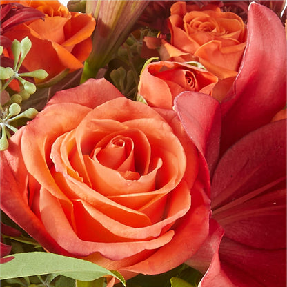 Crimson Leaves Bouquet –  Roseland Floral Co Inc, Charlotte NC