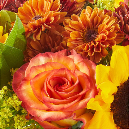 Flannel Scarf Bouquet –  Roseland Floral Co Inc, Charlotte NC