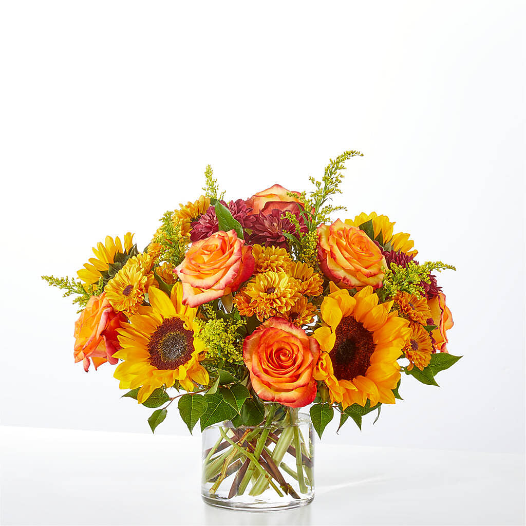 Flannel Scarf Bouquet –  Roseland Floral Co Inc, Charlotte NC