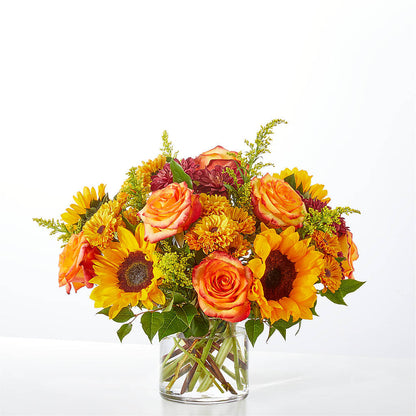Flannel Scarf Bouquet –  Roseland Floral Co Inc, Charlotte NC