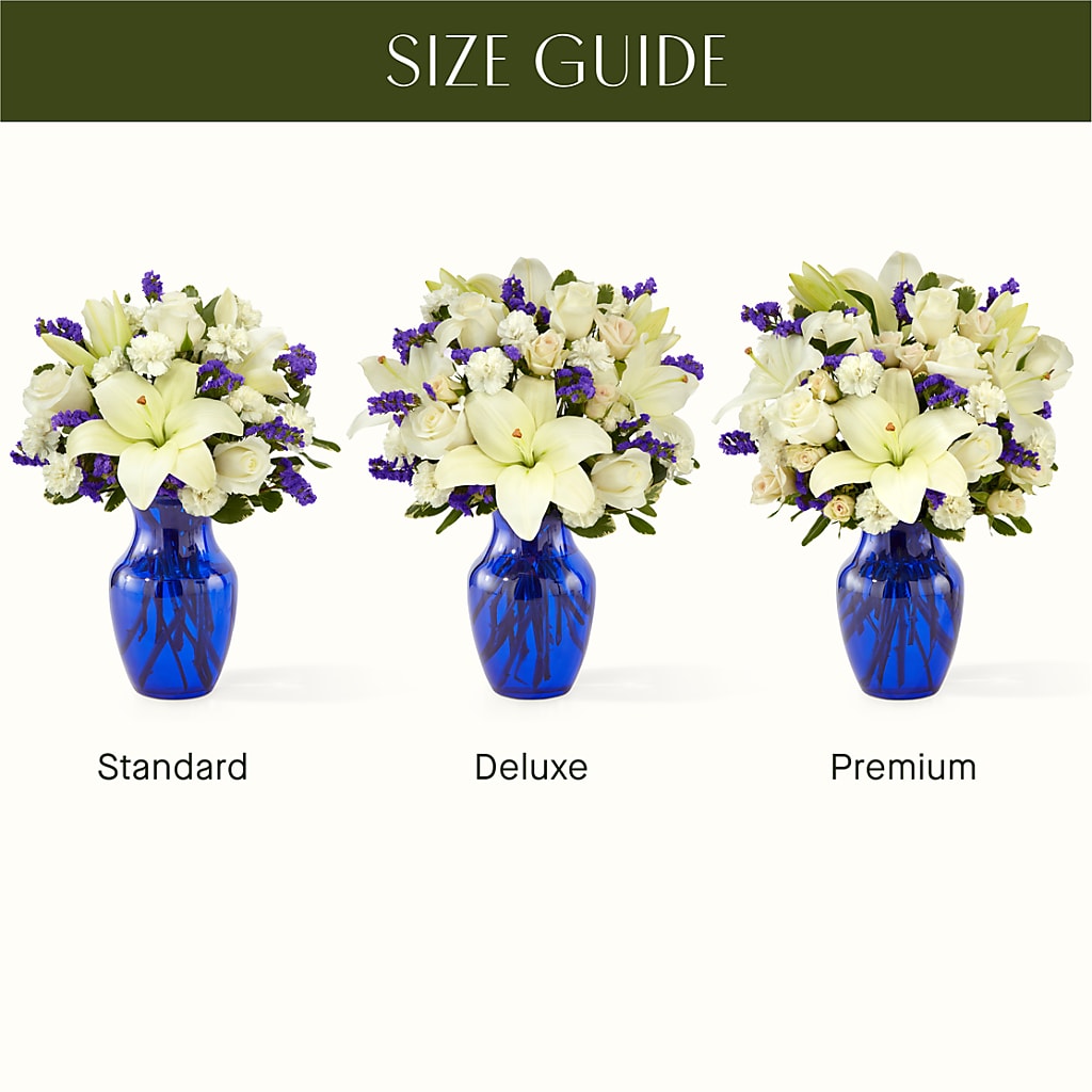 Sapphire Rush Bouquet –  Roseland Floral Co Inc, Charlotte NC
