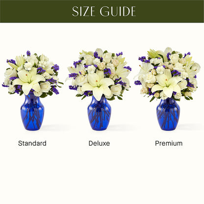 Sapphire Rush Bouquet –  Roseland Floral Co Inc, Charlotte NC