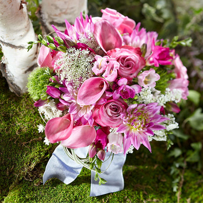 Pink Profusion Bouquet –  Roseland Floral Co Inc, Charlotte NC